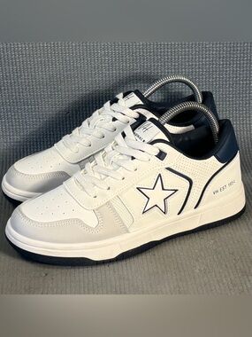 Vintage‎ Havana Women’s Fab White Gray Blue Fashion Shoes Size 8